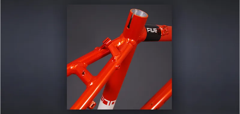 Kinesis 5T Crosslight Cyclocross Frame Orange 51cm-5